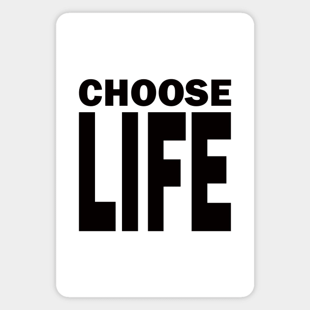 Choose Life - Retro 80's Magnet by GabrielsCorner